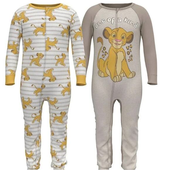 Disney Baby Lion King Simba Sleepers 2 Pack 9 Month’s NEW LAST ONE! - Picture 5 of 5